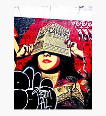 are we betraying the planet? Photographic Print