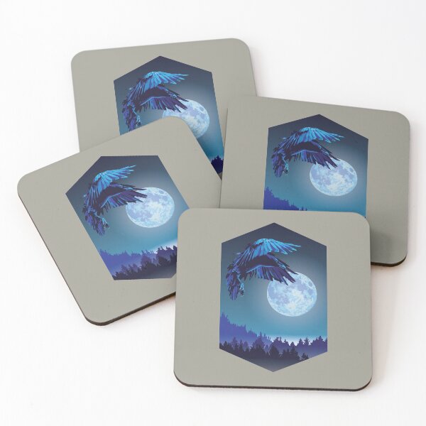 Item preview, Raven Moon Hex Frame designed and sold by Radial Designs.