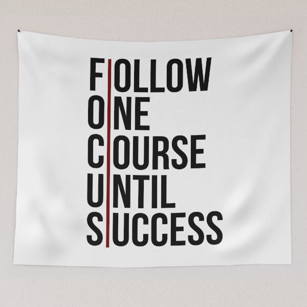 Item preview, FOCUS - Follow One Course Until Success designed and sold by HeartDamian.