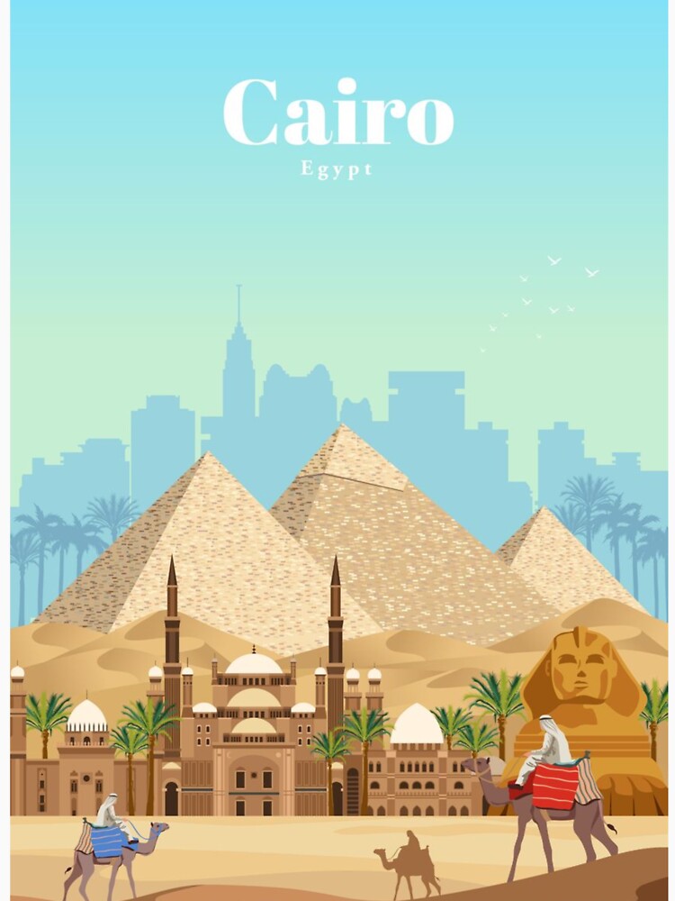 Discover Reisen nach Cario Ägypten T-Shirt