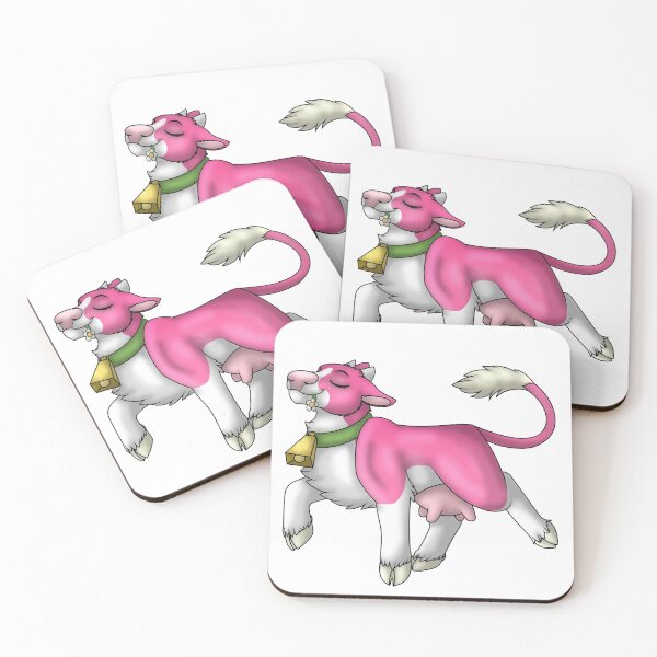 Item preview, Happy Moo: Blaze Pink designed and sold by spyroid101.