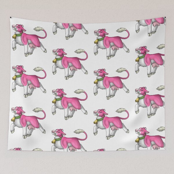 Item preview, Happy Moo: Blaze Pink designed and sold by spyroid101.