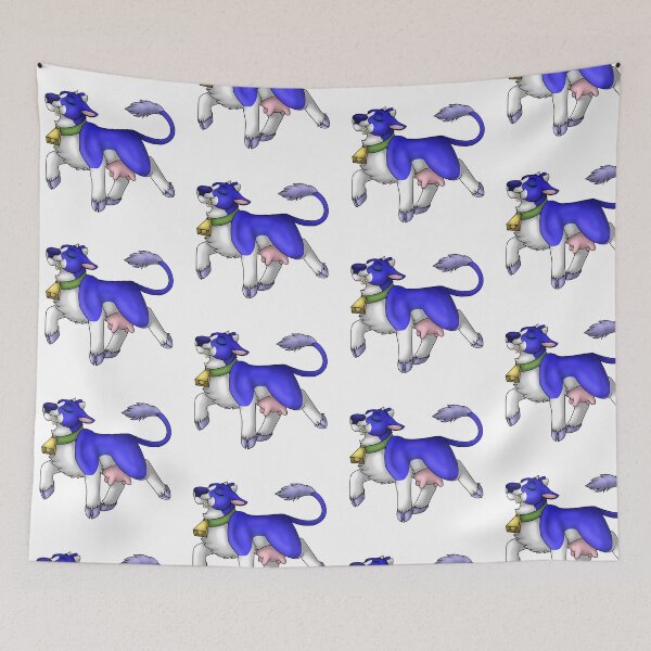 Item preview, Happy Moo: Blaze Blue designed and sold by spyroid101.