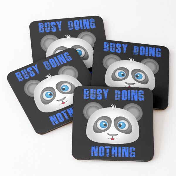 Item preview, Busy Doing Nothing Panda designed and sold by Uvogin2099.