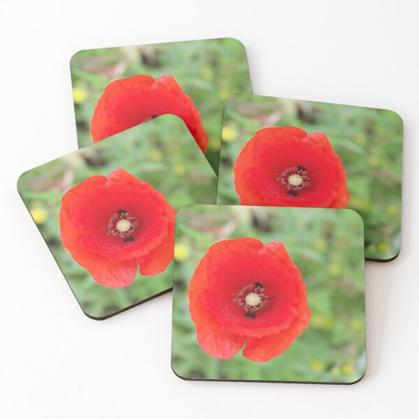 Item preview, Red poppy flower designed and sold by Mahirov Shop.