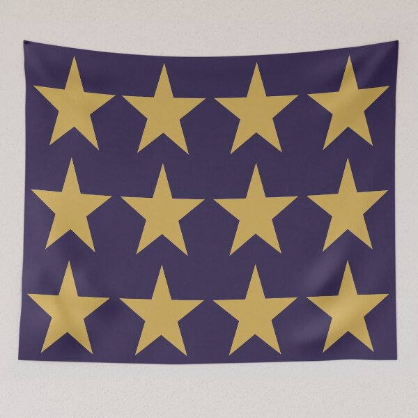 Item preview, Large GOLD  and NAVY BLUE STARS  designed and sold by RachelMacht.