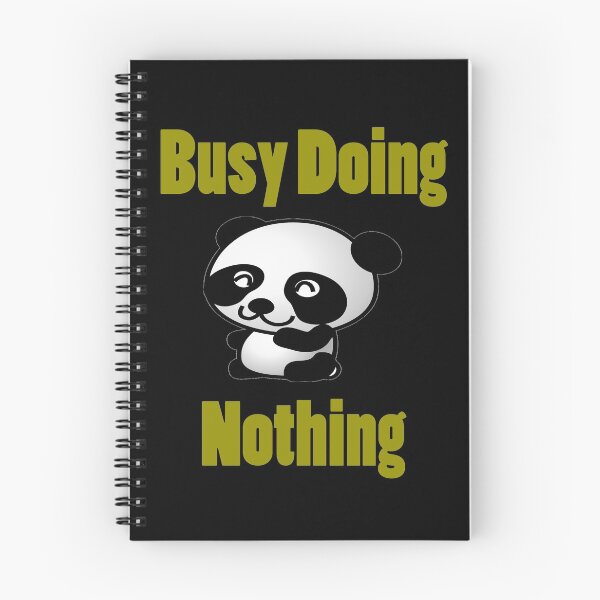 Item preview, Busy Doing Nothing Panda designed and sold by Uvogin2099.