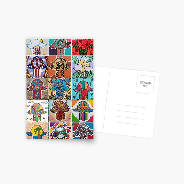 Item preview, Assorted Hamsa #2 by Harriette Knight designed and sold by harrietteknight.