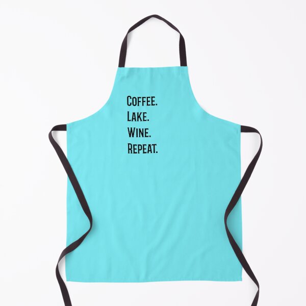 Item preview, Coffee Lake Wine Repeat cool funny quote designed and sold by KiriBrero.