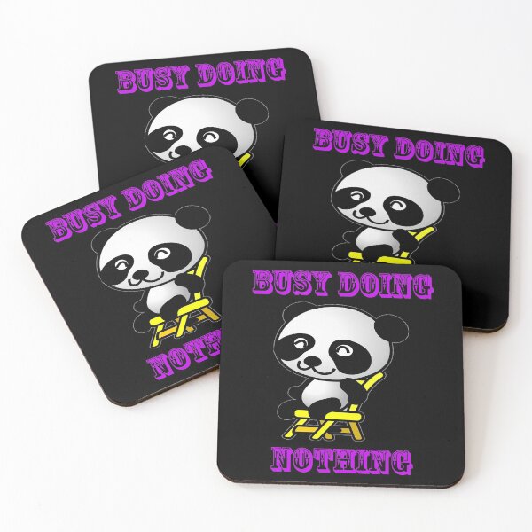 Item preview, Busy Doing Nothing Panda designed and sold by Uvogin2099.