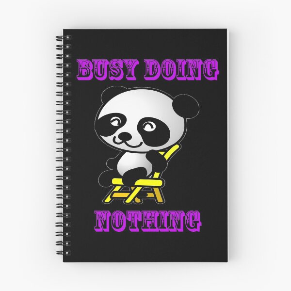 Item preview, Busy Doing Nothing Panda designed and sold by Uvogin2099.