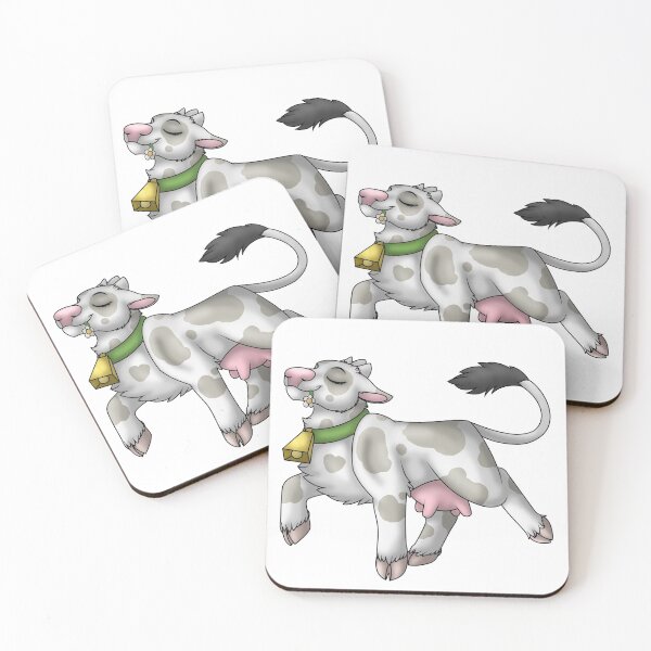 Item preview, Happy Moo: Grey Spots designed and sold by spyroid101.