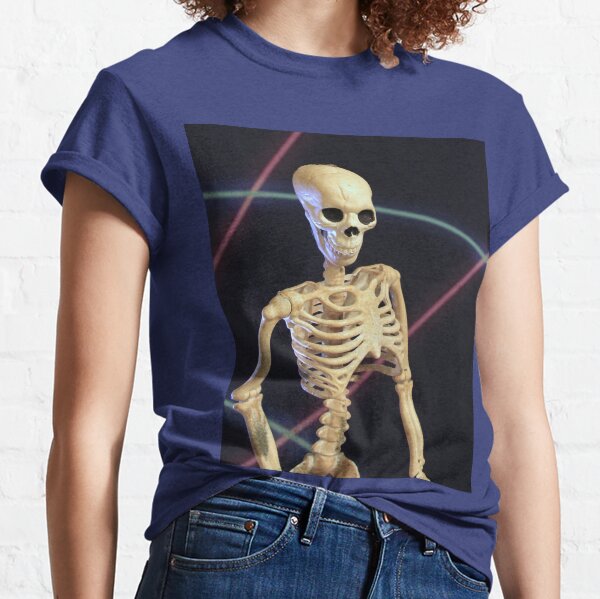 Skeleton Senior Photo Classic T-Shirt
