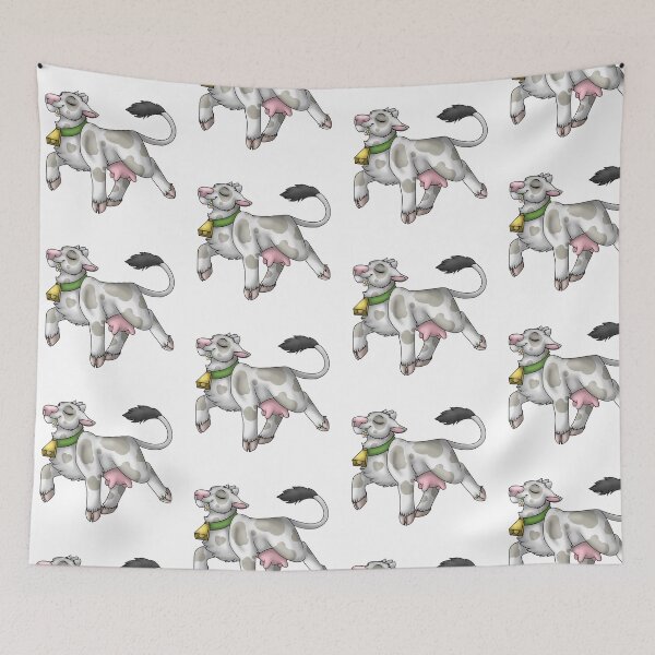 Item preview, Happy Moo: Grey Spots designed and sold by spyroid101.