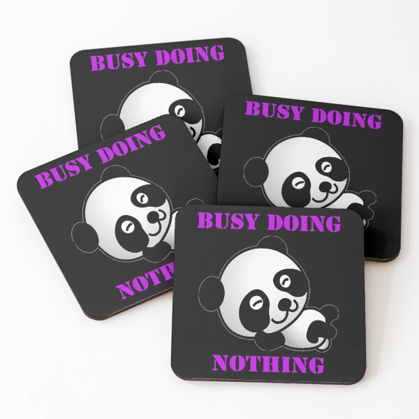 Item preview, Busy Doing Nothing Panda designed and sold by Uvogin2099.