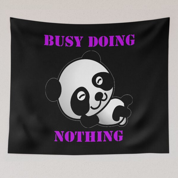 Item preview, Busy Doing Nothing Panda designed and sold by Uvogin2099.