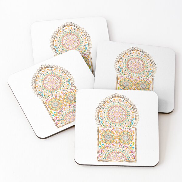 Item preview, Watercolor moroccan pattern, Moroccan Door Painting, Travel, Oriental Pattern, Geometric Pattern, Moroccan Architecture designed and sold by Anaïs Illustration.