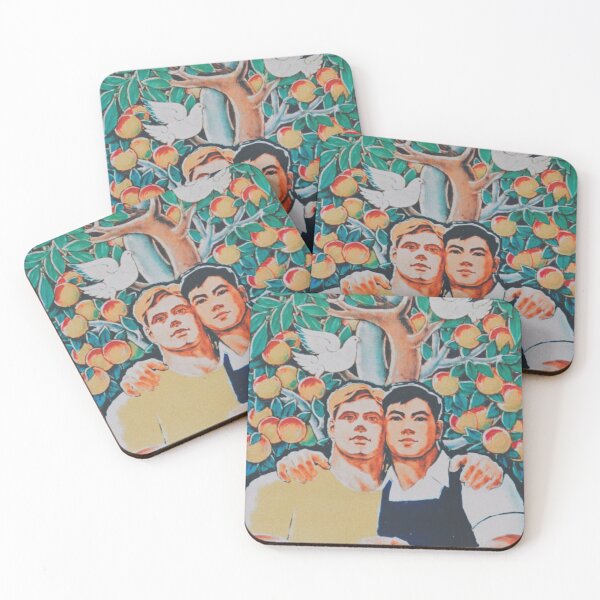 Item preview, Communist propaganda that looks like a gay couple designed and sold by DaniVaca.