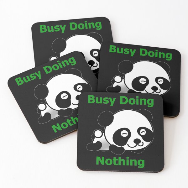 Item preview, Busy Doing Nothing Panda designed and sold by Uvogin2099.