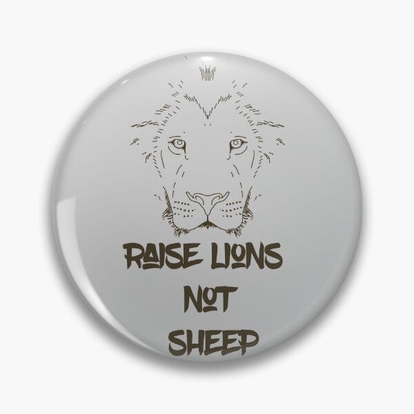 Item preview, Raise lions not sheep designed and sold by UrahGo.