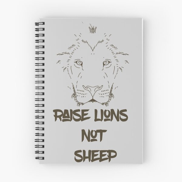 Item preview, Raise lions not sheep designed and sold by UrahGo.