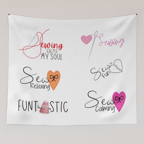 Item preview, Sewing Lovers Stickers Mix designed and sold by Nancyanna.