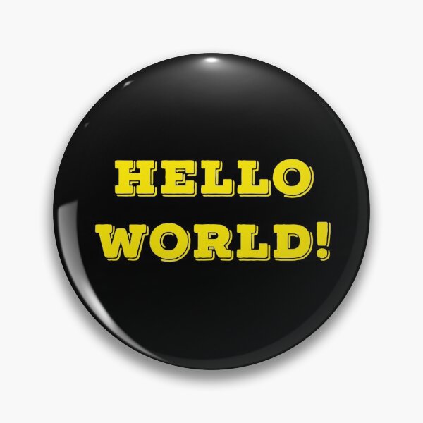 Item preview, Hello world! designed and sold by Tamm-art.