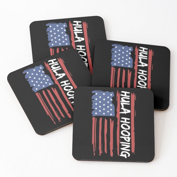 Item preview, Hula Hoop American Flag designed and sold by TendyTees.