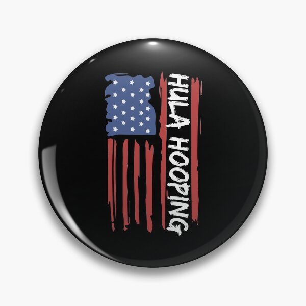 Item preview, Hula Hoop American Flag designed and sold by TendyTees.