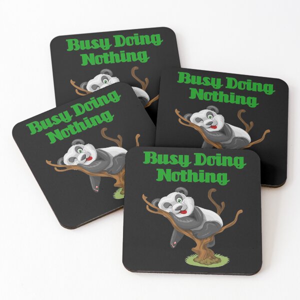 Item preview, Busy Doing Nothing Panda designed and sold by Uvogin2099.