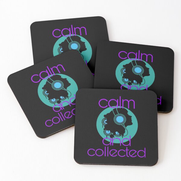 Item preview, Calm and Collected. Autism Acceptance designed and sold by Hilomind.