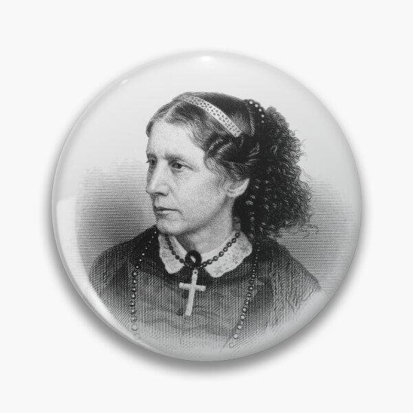 Item preview, Harriet Beecher Stowe Engraved Portrait designed and sold by warishellstore.