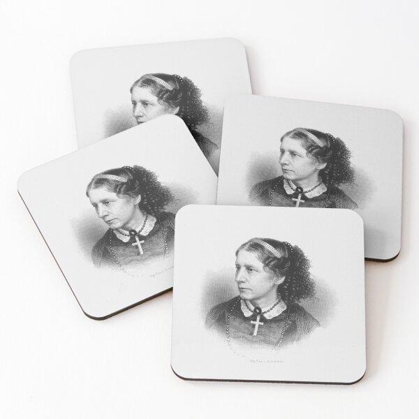 Item preview, Harriet Beecher Stowe Engraved Portrait designed and sold by warishellstore.