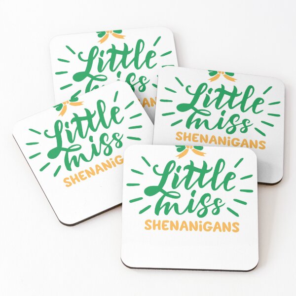 Item preview, St. Patrick's Day Shirt for Girls Little Miss Shenanigans designed and sold by TheFlipRepublic.