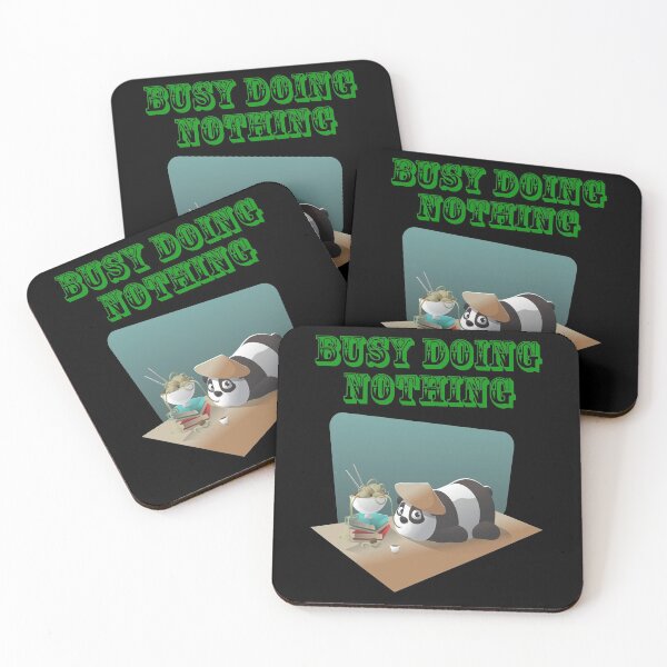 Item preview, Busy Doing Nothing Panda designed and sold by Uvogin2099.