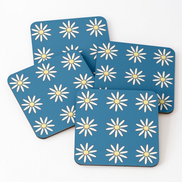 Item preview, Daisies on teal designed and sold by Ninaeva.