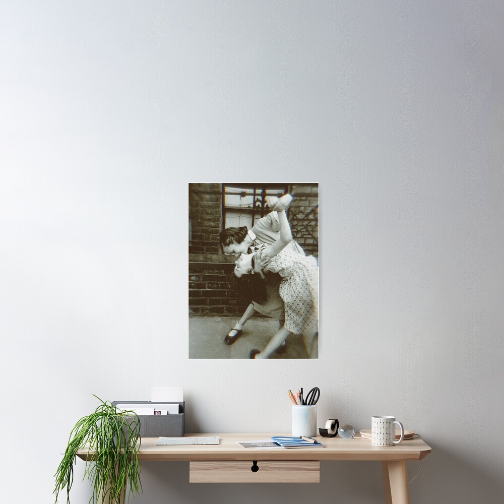 Vintage lesbian couple Poster