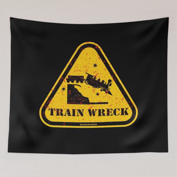 Item preview, Train wreck part of MGTOW & RED PILL designed and sold by Manosphere.
