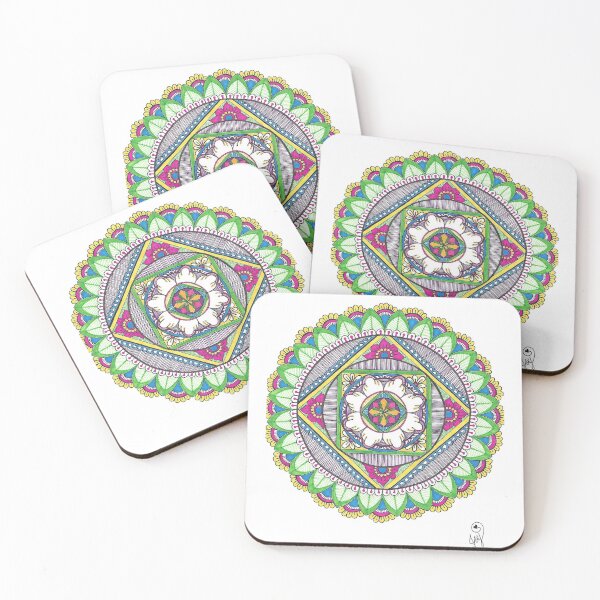Item preview, The Garden Floral Mandala designed and sold by JoyGDesigns.