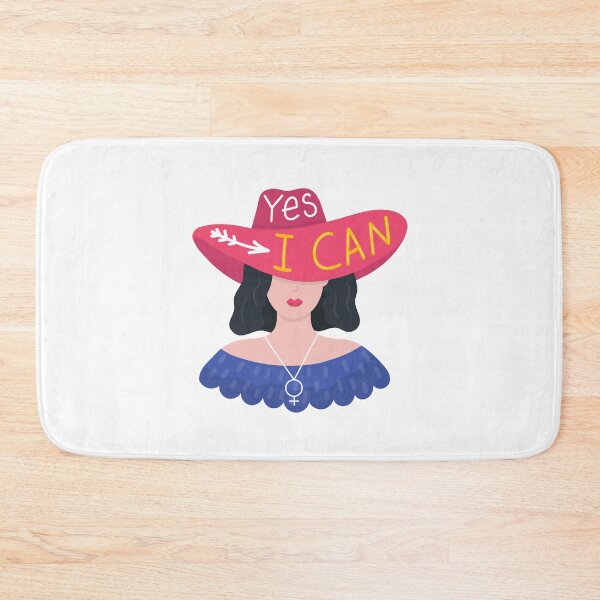 Item preview, i can women with hat, funny sarcastic mom Quotes, women empowerment designed and sold by Art Wear Nation.