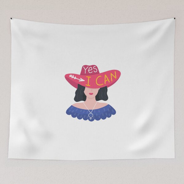 Item preview, i can women with hat, funny sarcastic mom Quotes, women empowerment designed and sold by Art Wear Nation.