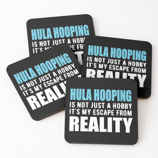 Item preview, Hula Hooping is my Escape From Reality designed and sold by TendyTees.