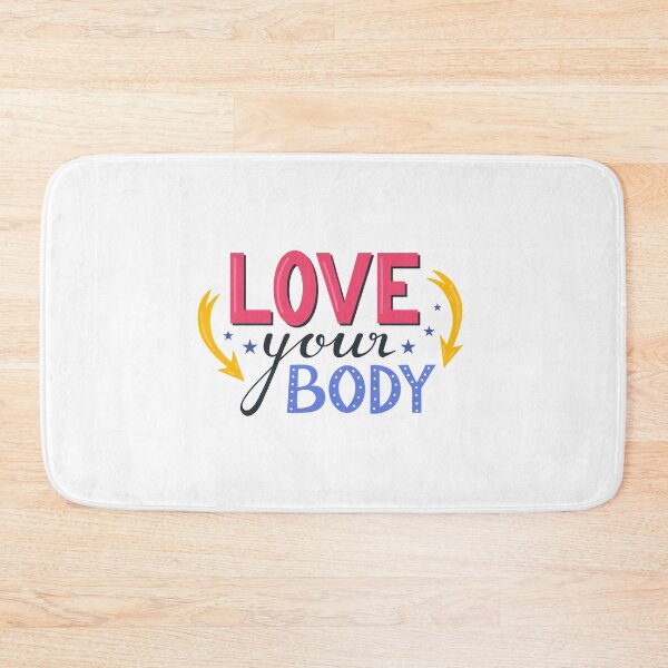 Item preview, love your body, funny sarcastic mom Quotes, women empowerment designed and sold by Art Wear Nation.