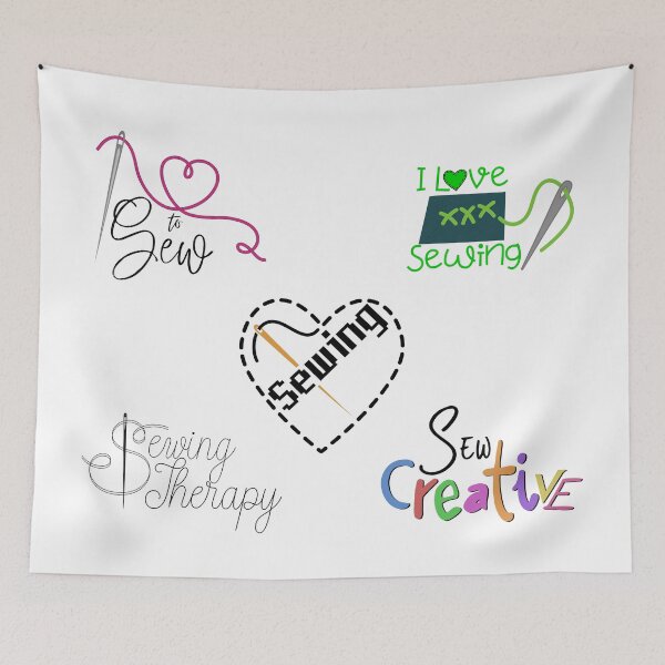 Item preview, Sewing Lovers Stickers Mix designed and sold by Nancyanna.