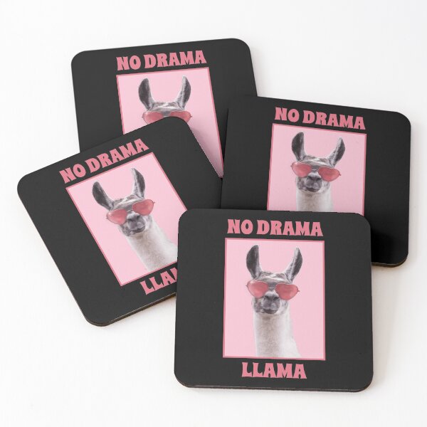 Item preview, Llama No Drama Lama with Sunglasses designed and sold by PetShoper.