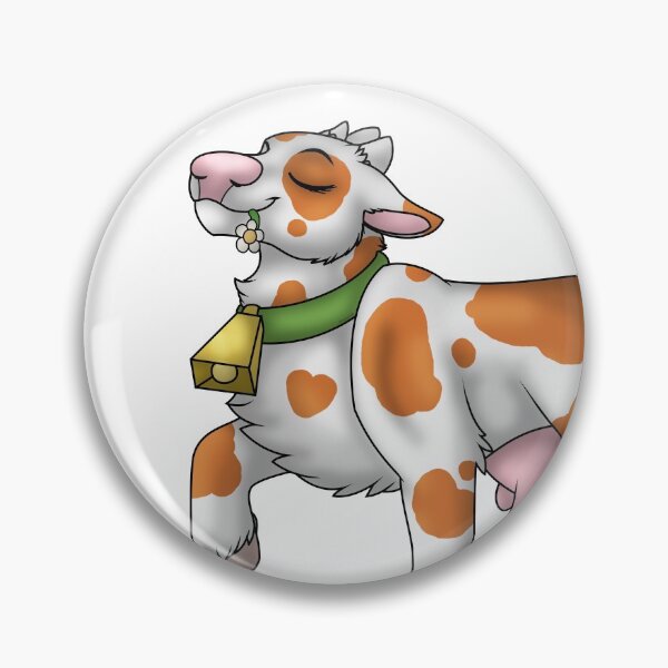 Item preview, Happy Moo: Orange Spots designed and sold by spyroid101.