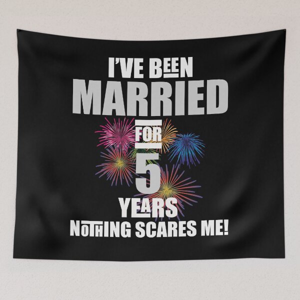 Item preview, 5 Year Wedding Anniversary II designed and sold by socialengineer.