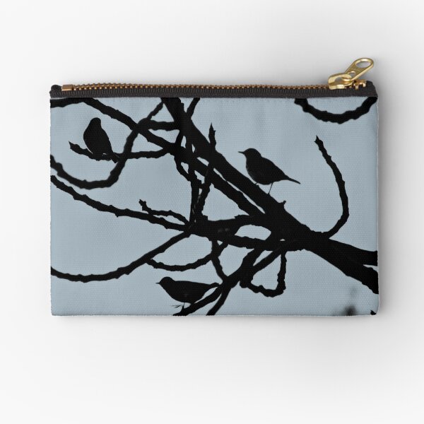 Item preview, Sparrows Birds Tree Bare Branches Silhouette designed and sold by Anna Lemos.