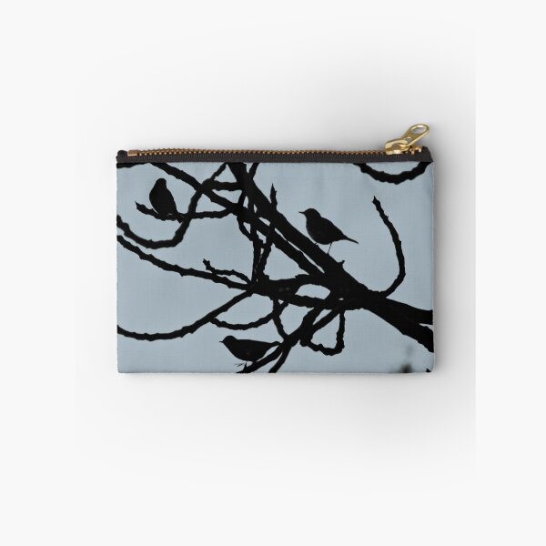 Item preview, Sparrows Birds Tree Bare Branches Silhouette designed and sold by Anna Lemos.