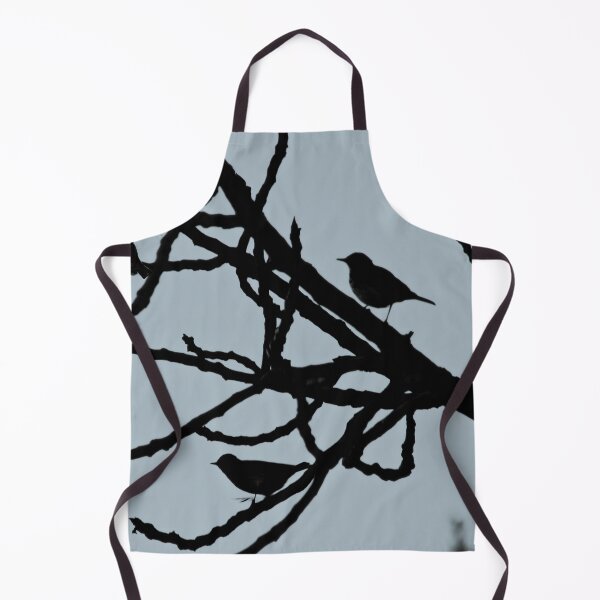 Item preview, Sparrows Birds Tree Bare Branches Silhouette designed and sold by Anna Lemos.